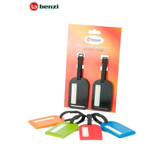 Benzi Acessórios Etiquetas de Bagagem Verde - Ref. 288.BZ4066VERD-1