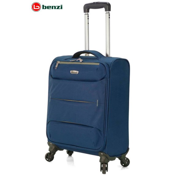 Benzi Mala/Trolley de Viagem Cabine 4 Rodas Spinner 52cm Azul - Ref. 288.BZ4859AZ-1