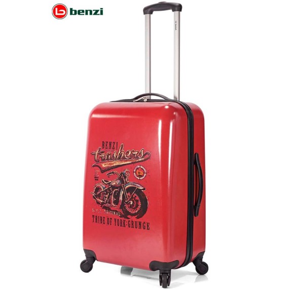 Benzi Mala/Trolley de Cabine 56cm 4 Rodas Spinner MOTO Vermelho | Ref. 288.BZ5338