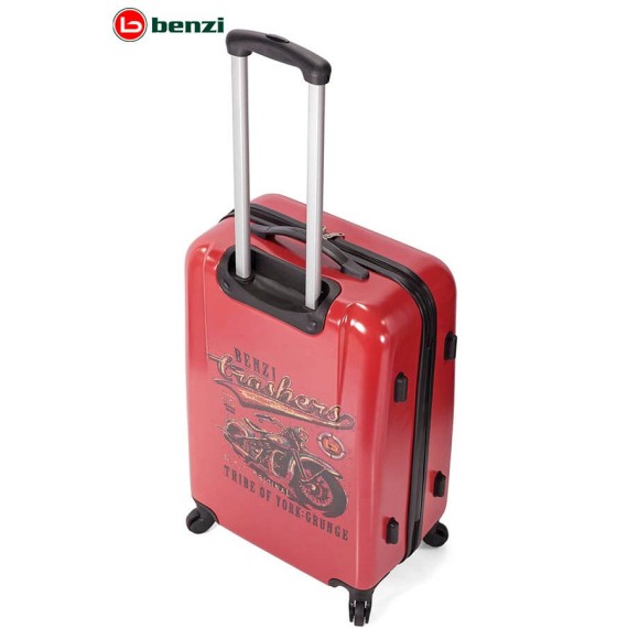 Benzi Mala/Trolley de Cabine 56cm 4 Rodas Spinner MOTO Vermelho | Ref. 288.BZ5338