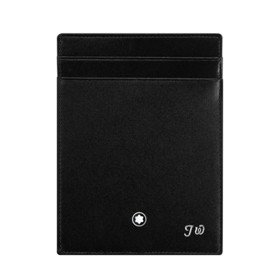 Porta-Cartões 4 CC Montblanc Meisterstück Preto | Ref. 238.2665