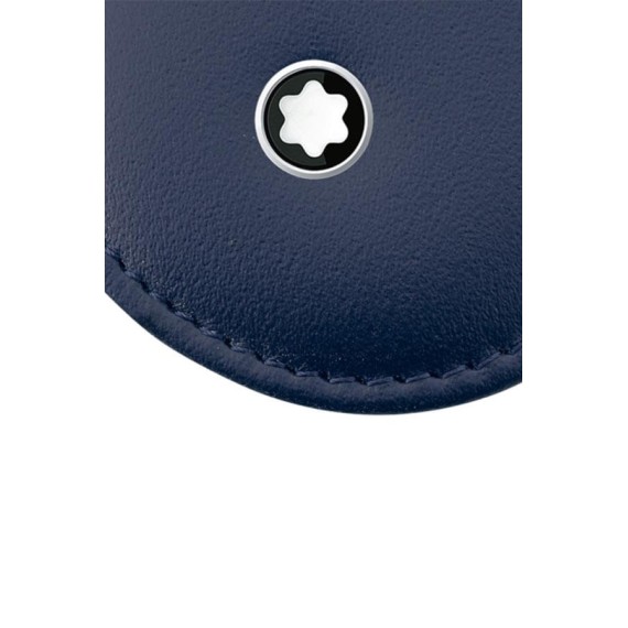 Montblanc Porta-Chaves Meisterstück Azul Marinho - Ref. 238.114560 Montblanc Porta-Chaves Meisterstück Azul Marinho - Ref. 238.114560