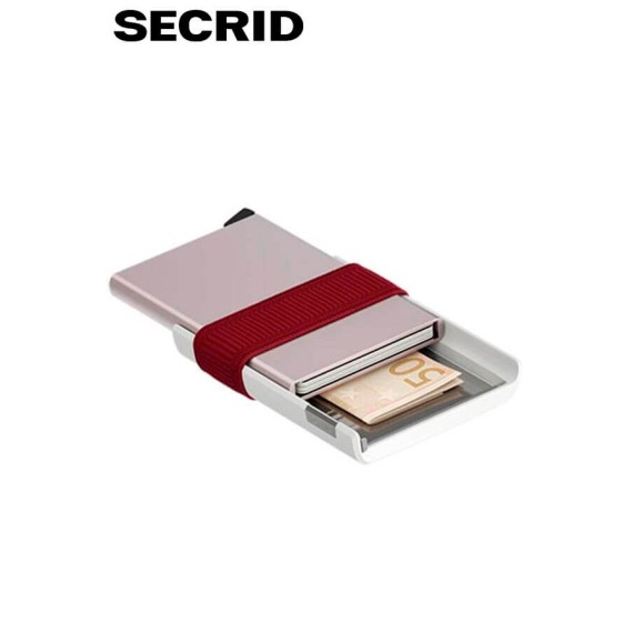 Secrid CARDSLIDE White/Bordeaux  | Ref. 297.CS-BR/BO