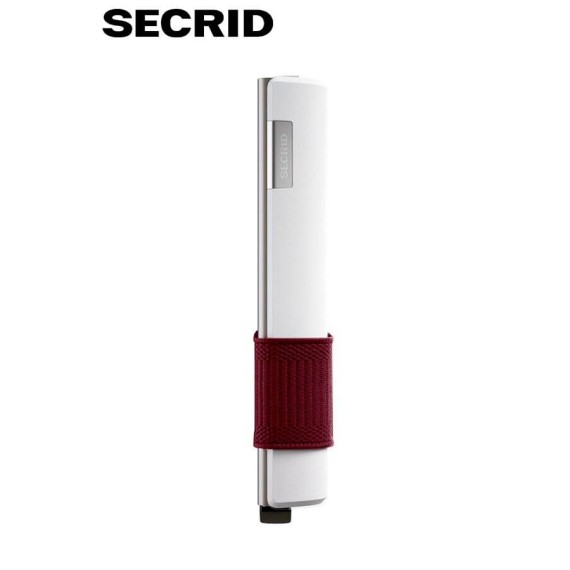 Secrid CARDSLIDE White/Bordeaux  | Ref. 297.CS-BR/BO