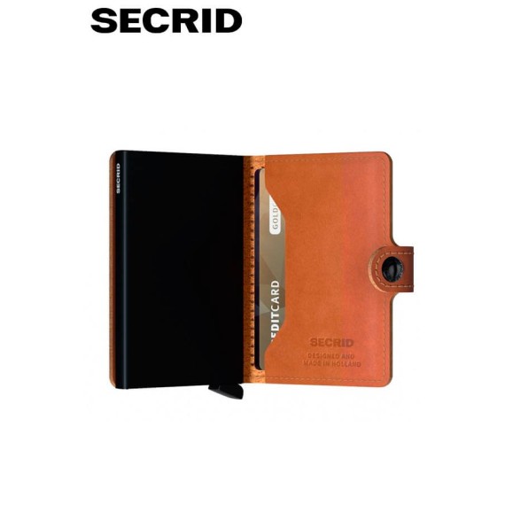 Secrid MINIWALLET Perforated MPF Cognac | Ref. 297.MPF-C Secrid MINIWALLET Perforated MPF Cognac | Ref. 297.MPF-C