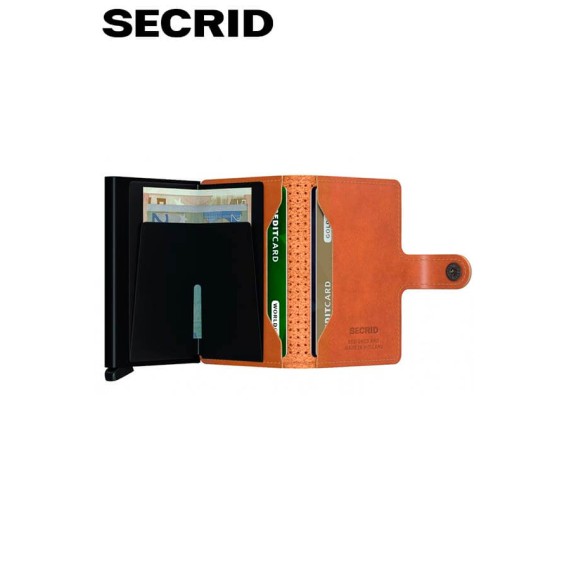Secrid MINIWALLET Perforated MPF Cognac | Ref. 297.MPF-C Secrid MINIWALLET Perforated MPF Cognac | Ref. 297.MPF-C