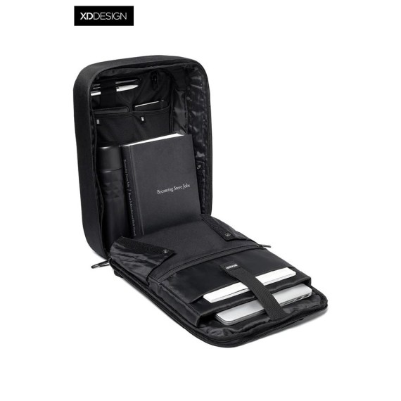 XD Design Mochila/Pasta para Portátil 15.6’’ Anti-roubo Bobby Bizz Preto - Ref. 309.P705571-12