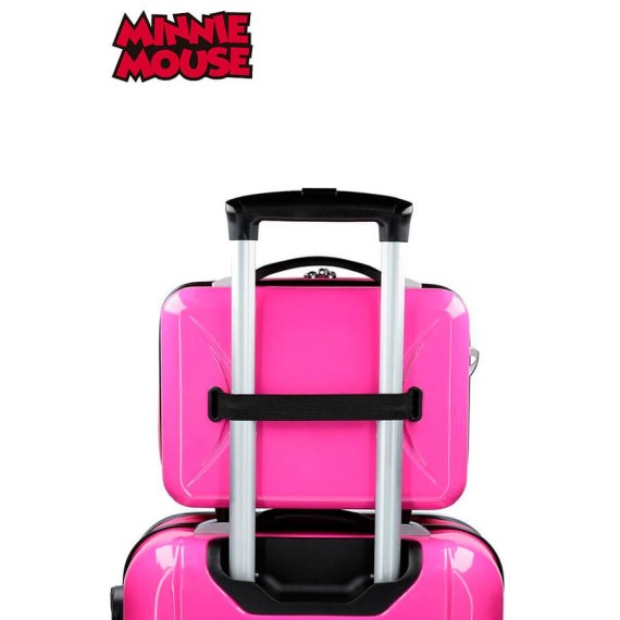 Necessaire Adaptável a Trolley MINNIE STYLE Rosa | Ref. 186.3663965