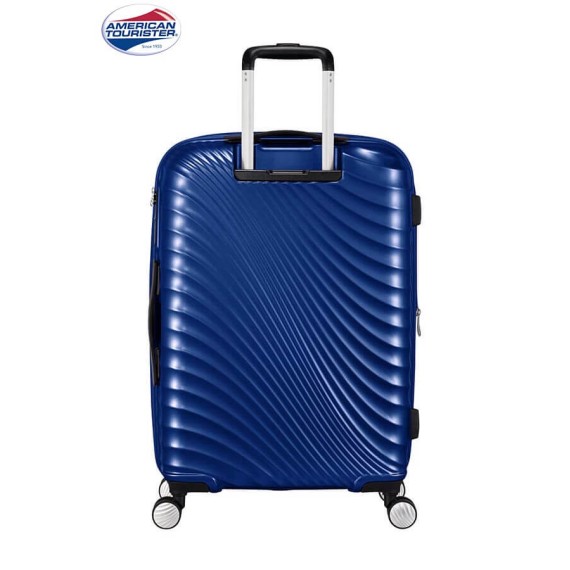 American Tourister Mala/Trolley Viagem Médio 67cm 4 Rodas Spinner Expansível JETGLAM Metallic Blue - Ref. 9271G00261