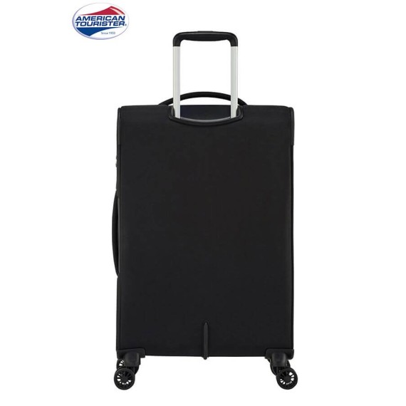 American Tourister Mala/Trolley Médio 68cm 4 Rodas Spinner Expansível MATCHUP Volt Black - Ref. 9277G00419