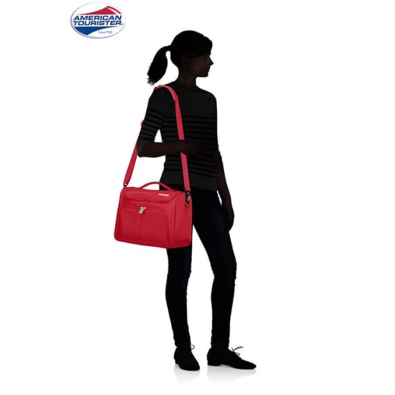 American Tourister Necessaire SUMMERFUNK Vermelho, Cor: Vermelho, 2 image American Tourister Necessaire SUMMERFUNK Vermelho, Cor: Vermelho, 2 image
