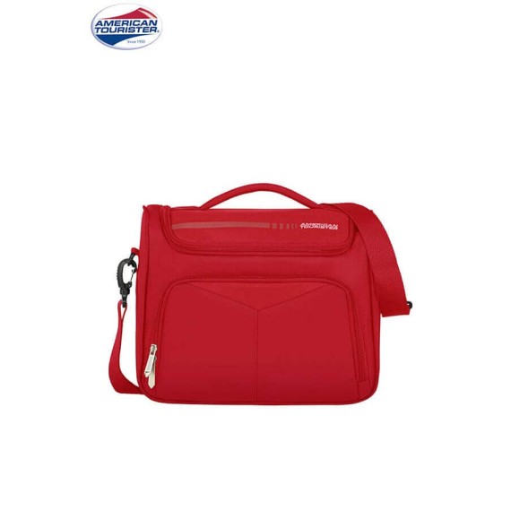 American Tourister Necessaire SUMMERFUNK Vermelho, Cor: Vermelho, 4 image American Tourister Necessaire SUMMERFUNK Vermelho, Cor: Vermelho, 4 image