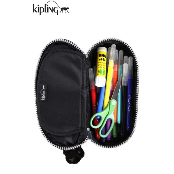 Kipling Estojo DUOBOX Black - Ref. 187.K12908900 Kipling Estojo DUOBOX Black - Ref. 187.K12908900