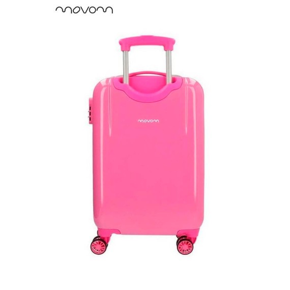 Mala/Trolley de Cabine 55cm 4 Rodas Spinner Movom BUTTERFLY Rosa | Ref. 186.3721461