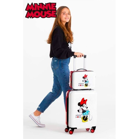 Necessaire Adaptável a Trolley MINNIE MAGIC Vermelho | Ref. 186.3673964