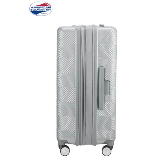 American Tourister Mala/Trolley de Viagem Médio 67cm 4 Rodas Spinner Expansível FLYLIFE Sky Silver | Ref. 9281G00225