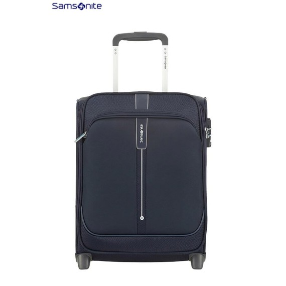 Samsonite Mala/Trolley Cabine 45cm 2 Rodas Upright Underseater POPSODA Azul Escuro - Ref. 92CT400611