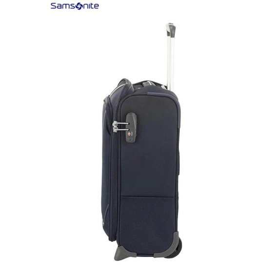 Samsonite Mala/Trolley Cabine 45cm 2 Rodas Upright Underseater POPSODA Azul Escuro - Ref. 92CT400611