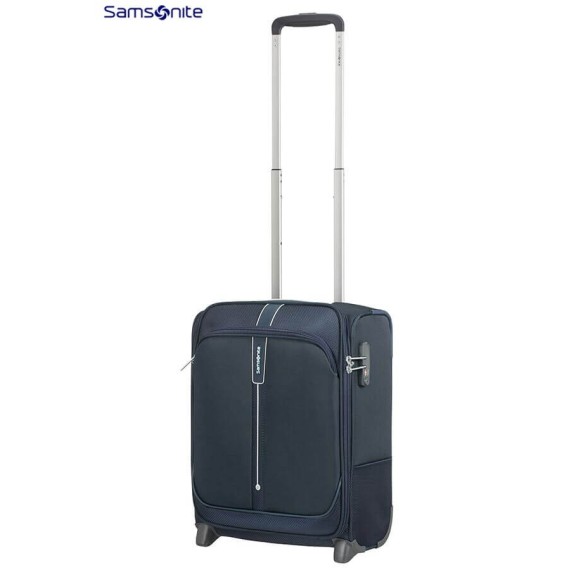 Samsonite Mala/Trolley Cabine 45cm 2 Rodas Upright Underseater POPSODA Azul Escuro - Ref. 92CT400611