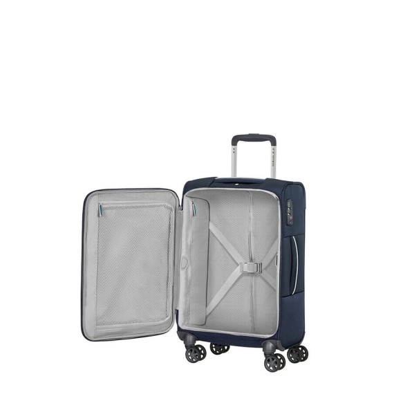 SAMSONITE Mala de Cabine / Trolley 55cm 4 Rodas Popsoda Azul Escuro | Ref. 92CT400211