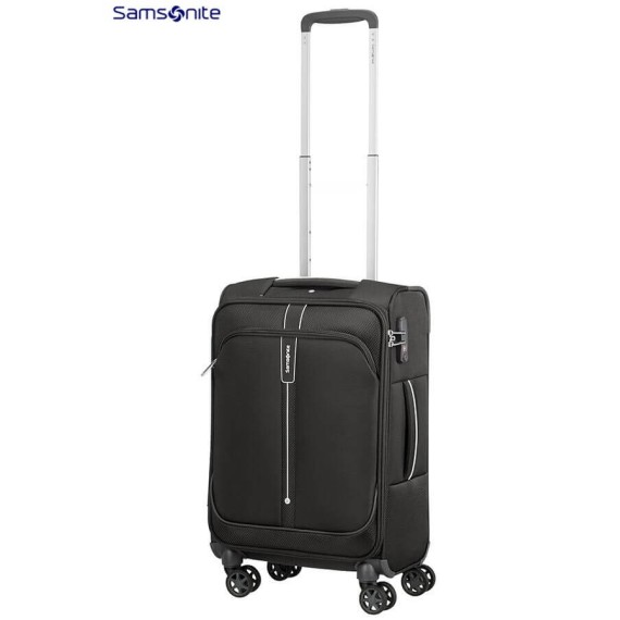 SAMSONITE Mala de Cabine / Trolley 55cm 4 Rodas Popsoda Preta | Ref. 92CT400209
