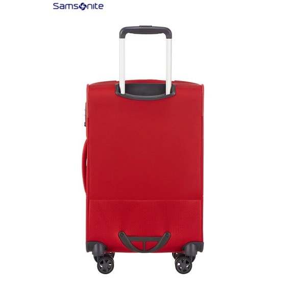 Samsonite Mala/Trolley Cabine 55cm 4 Rodas Spinner POPSODA Vermelho -  Ref. 92CT400200