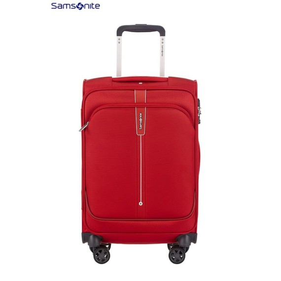 Samsonite Mala/Trolley Cabine 55cm 4 Rodas Spinner POPSODA Vermelho -  Ref. 92CT400200