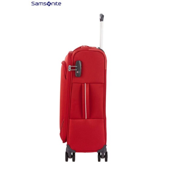 Samsonite Mala/Trolley Cabine 55cm 4 Rodas Spinner POPSODA Vermelho -  Ref. 92CT400200