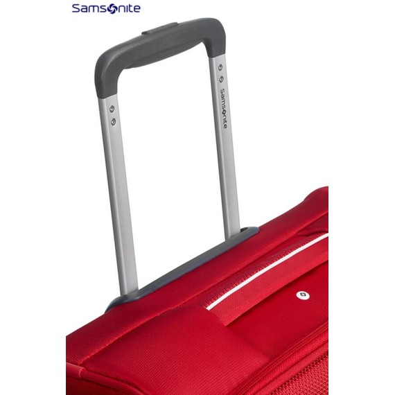 Samsonite Mala/Trolley Cabine 55cm 4 Rodas Spinner POPSODA Vermelho -  Ref. 92CT400200