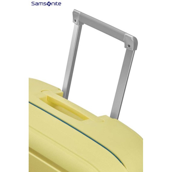 Samsonite Mala/Trolley de Viagem Grande 75cm 4 Rodas Spinner S'CURE Pastel Yellow Stripes | Ref. 9210U00246