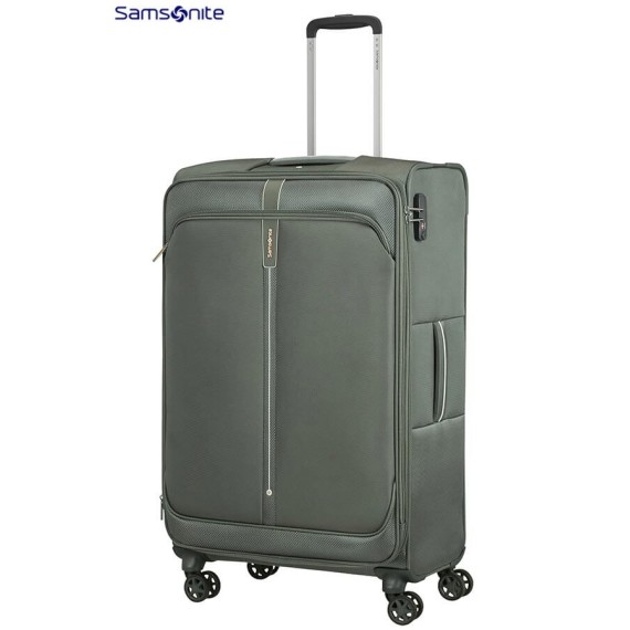 Samsonite Mala/Trolley de Viagem Grande 78cm 4 Rodas Spinner Expansível POPSODA Cinzento - Ref. 92CT400508