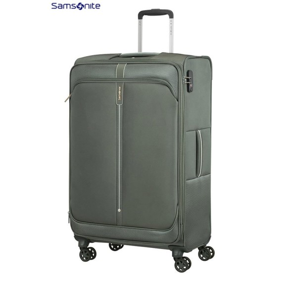 Samsonite Mala/Trolley de Viagem Grande 78cm 4 Rodas Spinner Expansível POPSODA Cinzento - Ref. 92CT400508
