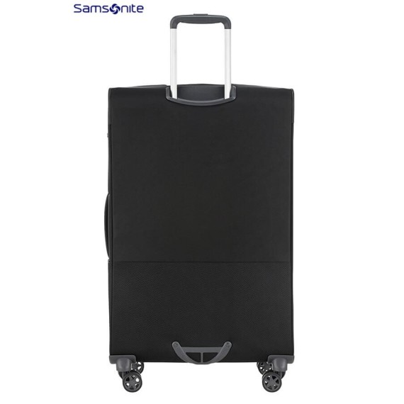 SAMSONITE Mala de Viagem / Trolley Grande 78cm 4R Exp. POPSODA Preta | Ref.  92CT400509