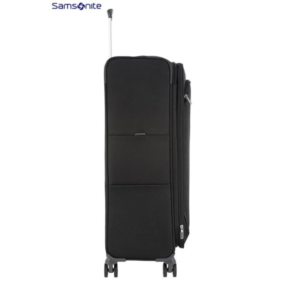 SAMSONITE Mala de Viagem / Trolley Grande 78cm 4R Exp. POPSODA Preta | Ref.  92CT400509