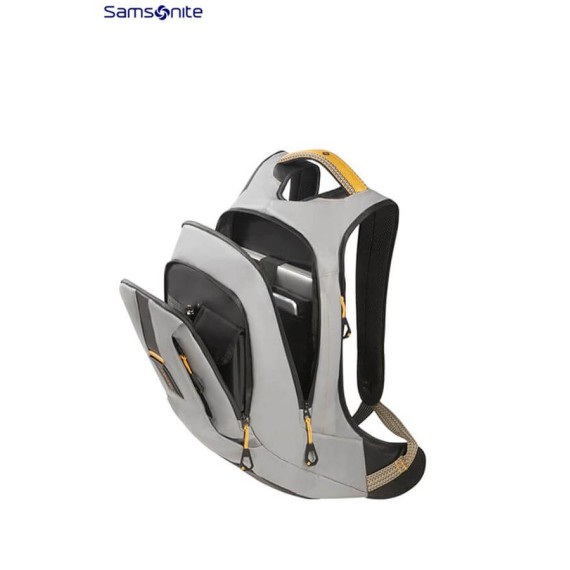 Samsonite Mochila L Para Portátil 15.6'' Paradiver Light Grey/Yellow - Ref. 9201N00218