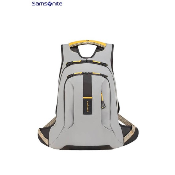 Samsonite Mochila L Para Portátil 15.6'' Paradiver Light Grey/Yellow - Ref. 9201N00218