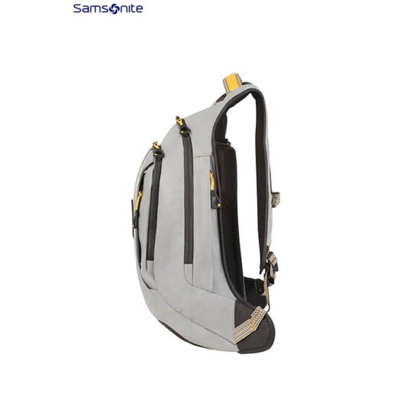 Samsonite Mochila L Para Portátil 15.6'' Paradiver Light Grey/Yellow - Ref. 9201N00218