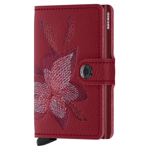 Secrid MINIWALLET Stich Magnolia Rosso | Ref. 297.MST-MAG-RO