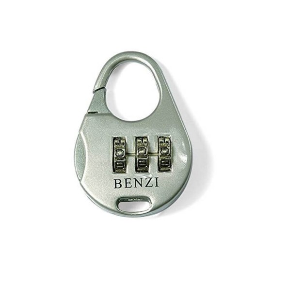 Benzi Cadeado de Combinação 3 Dígitos Cinza | Ref. 53.BZ1012