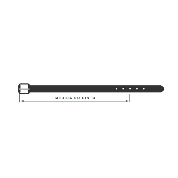 Camel Active Cinto de Pele Genuína 105cm Preto | Ref. 9110610560