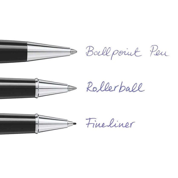 Montblanc Pack 2 Recargas (M) Ballpoint Pen Mystery Black | Ref. 238.128211