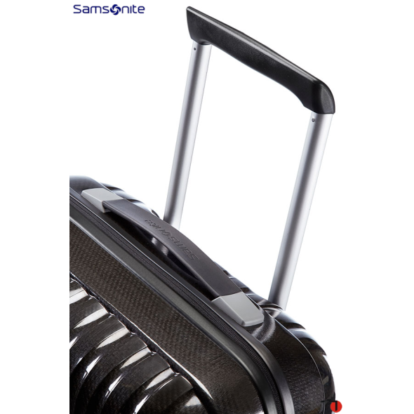 Samsonite Mala/Trolley de Viagem Médio 69cm 4 Rodas 6Spinner CHRONOLITE  Preto - Ref. 9240U00209