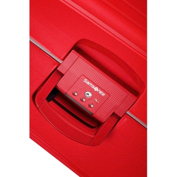 Samsonite Mala/Trolley de Cabine 55cm 4 Rodas Spinner S´CURE Crimson Red | Ref. 9210U00310