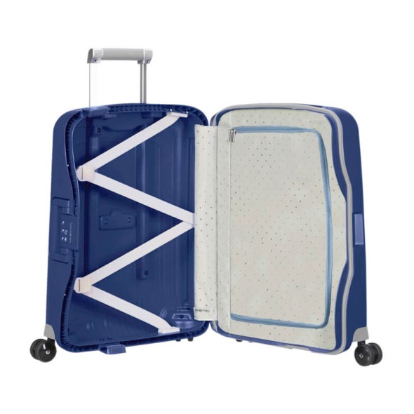 Samsonite Mala/Trolley de Cabine 55cm 4 Rodas Spinner S´CURE Dark Blue | Ref. 9210U00301