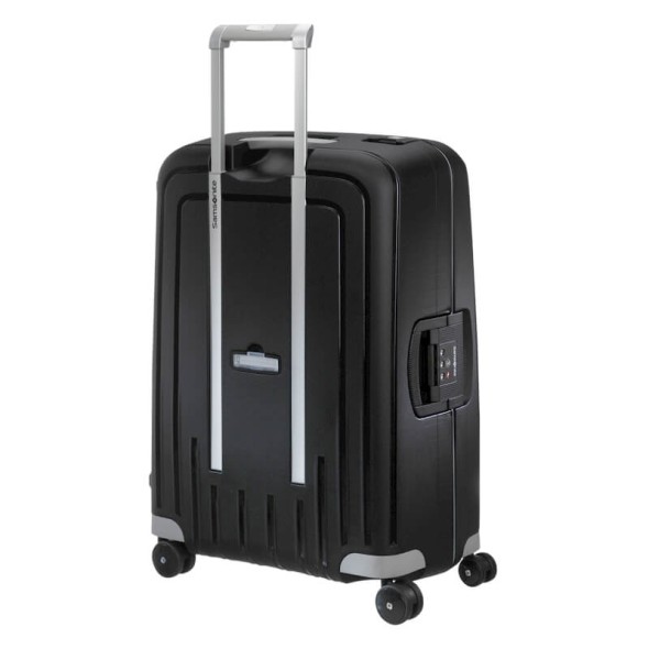 Samsonite Mala/Trolley de Viagem Grande 75cm 4 Rodas Spinner S´CURE Preto | Ref. 9210U00209