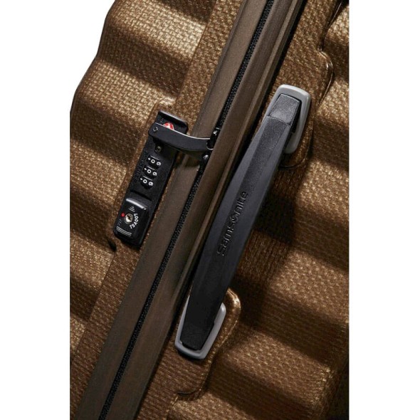 Samsonite Mala/Trolley de Cabine 55cm 4 Rodas Spinner LITE-SHOCK Sand | Ref. 9298V00105