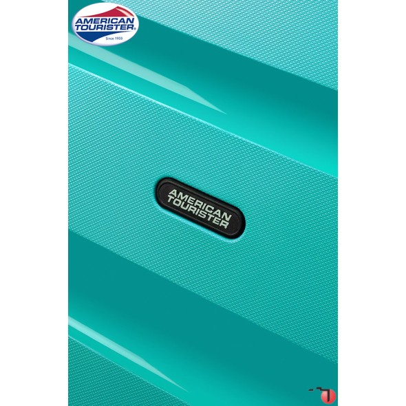 American Tourister Mala de Viagem / Trolley Médio 66cm 4R BON AIR Turquesa | Ref. 9285A00231