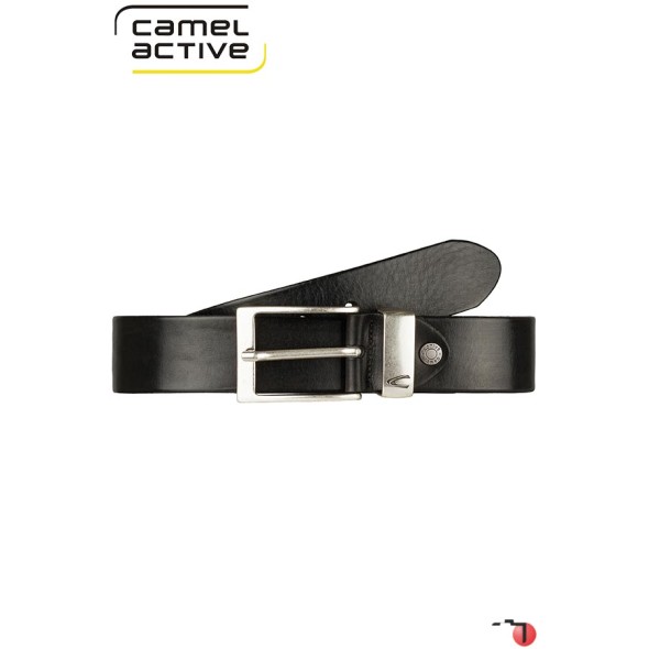 Camel Active Cinto de Pele 115cm Preto | Ref. 9110811560