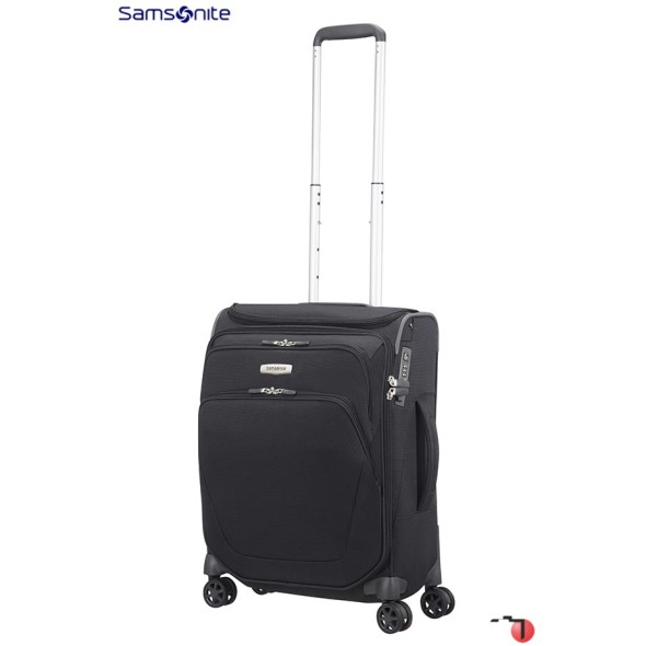 Trolley de Viagem Cabine com 4 rodas 55 cm Toppocket Preto Spark SNG Samsonite - ref. 9265N00509-2