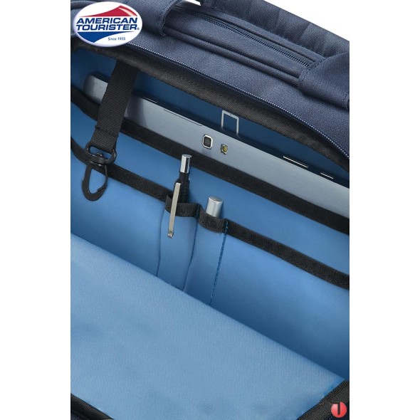 American Tourister Pasta para Portátil 13.3''-14.1'' AT WORK Azul Escuro | Ref. 9233G00441